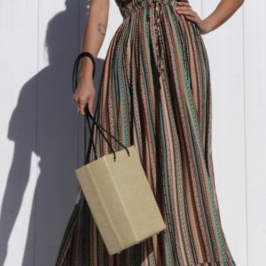 Multi color maxi dress