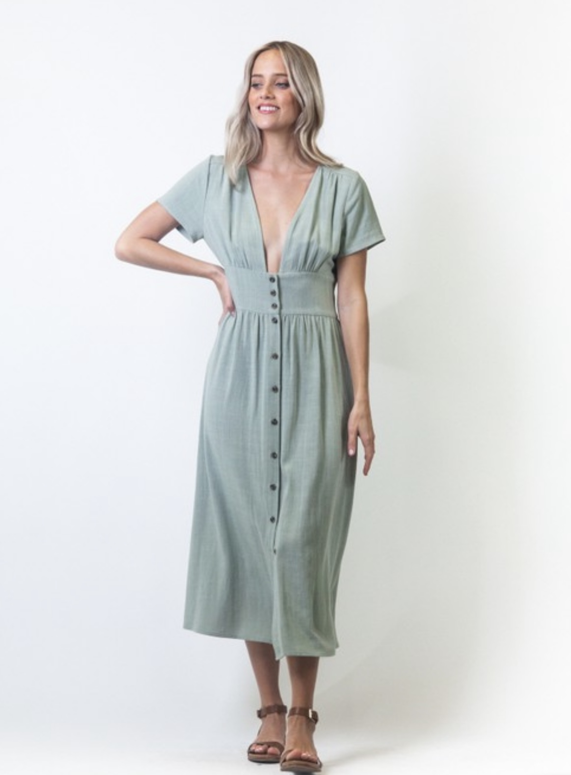 Sage midi dress Sage midi dress